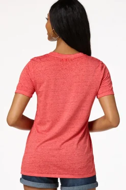 Solid Burnwash Tee