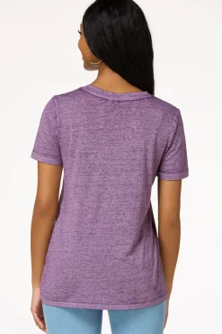 Solid Burnwash Tee