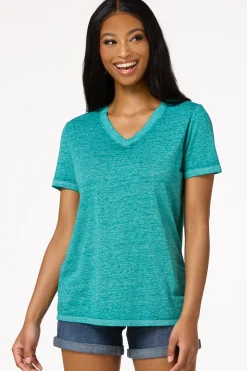 Solid Burnwash Tee