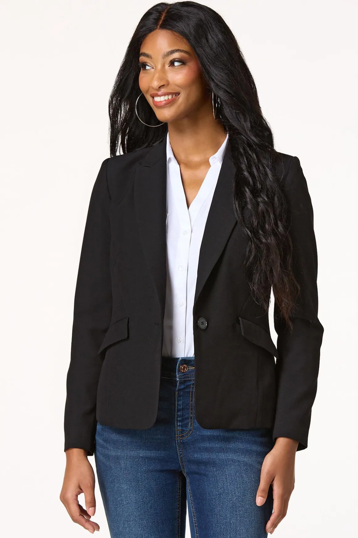 Solid Essential Blazer