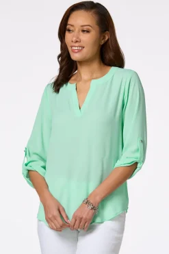 Solid High- Low Top