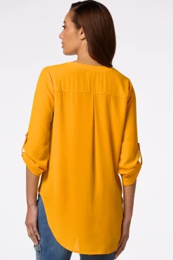 Solid High- Low Top