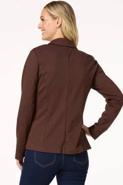 Solid Ponte Blazer