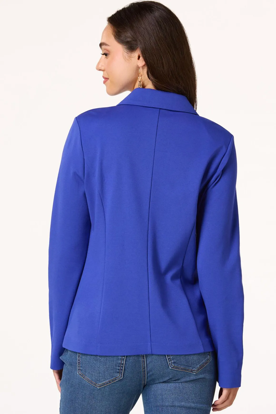 Solid Ponte Blazer