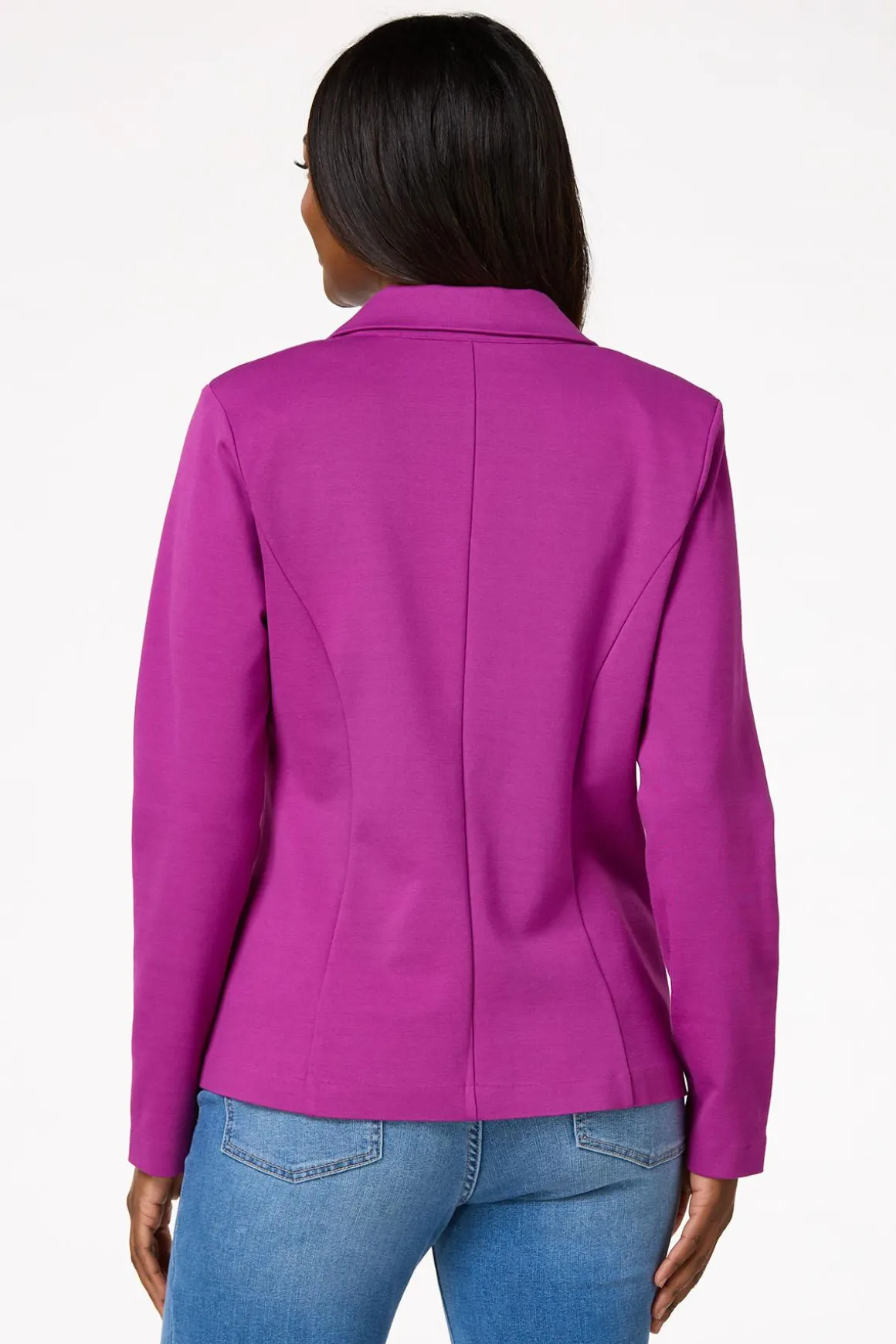 Solid Ponte Blazer