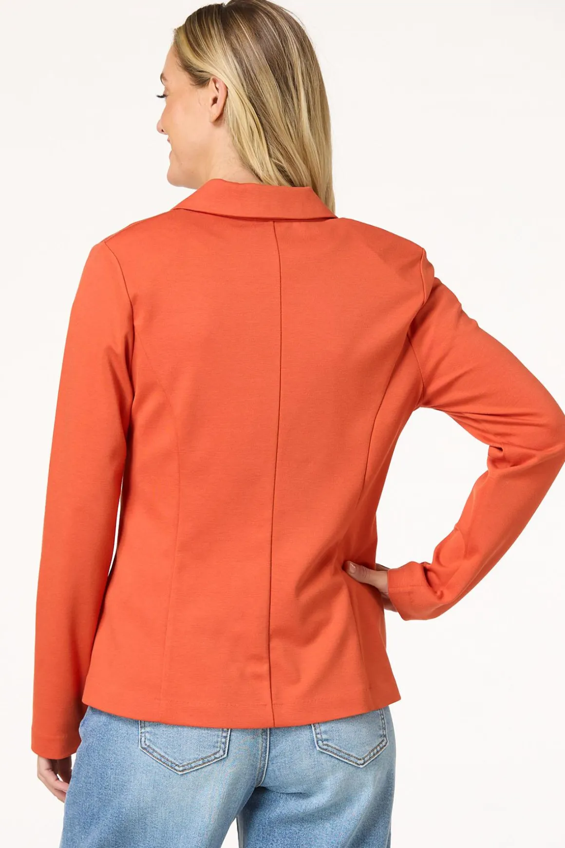 Solid Ponte Blazer