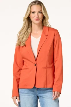 Solid Ponte Blazer