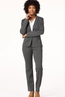 Solid Ponte Blazer