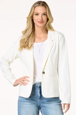 Solid Ponte Blazer
