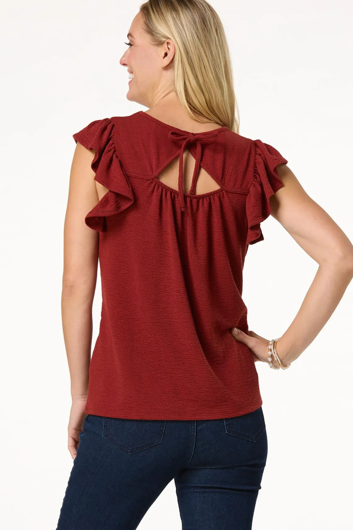 Solid Textured Top