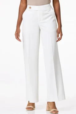 Solid Wide Leg Trousers