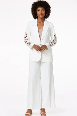 Solid Wide Leg Trousers
