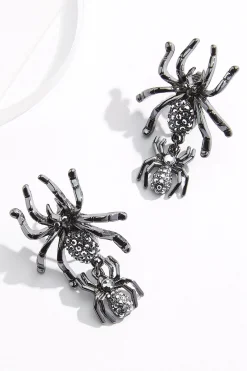 Spider Clip- On Earrings