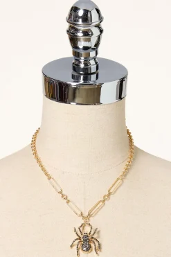 Spider Necklace Set