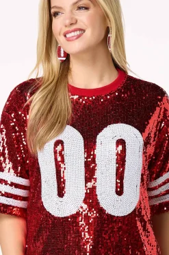 Sporty Sequin Top