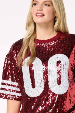 Sporty Sequin Top