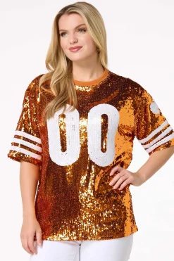 Sporty Sequin Top