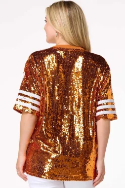 Sporty Sequin Top