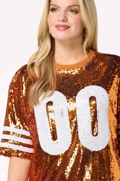 Sporty Sequin Top