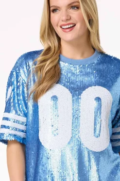 Sporty Sequin Top