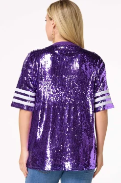 Sporty Sequin Top