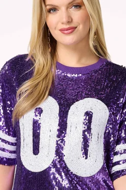 Sporty Sequin Top