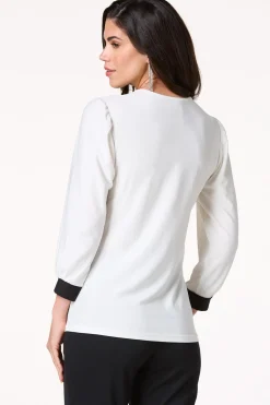 Square Neck Bow Top