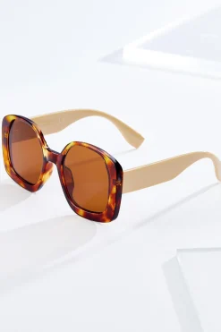 Square Tort Oversized Sunglasses