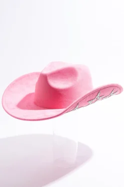 Star Embellished Western Hat