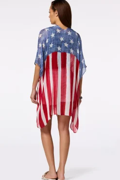 Stars And Stripes Kimono