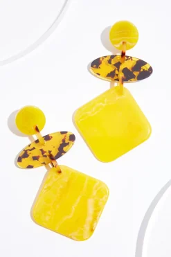 Statement Lucite Shape Earrings