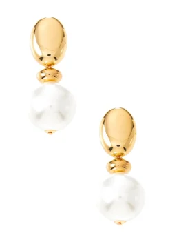 Statement Pearl Clip- On Earrings