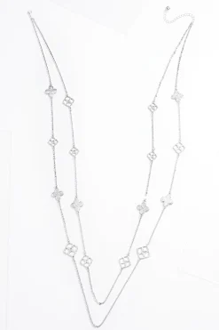 Stationary Charm Layered Necklace