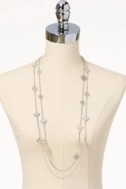 Stationary Charm Layered Necklace