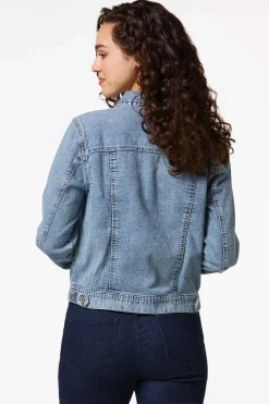 Stretch Denim Jacket