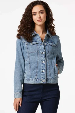 Stretch Denim Jacket