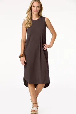 Stretchy Ribbed Dress