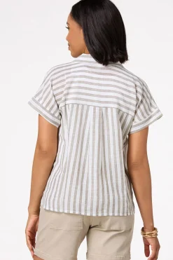 Stripe Button Down Shirt