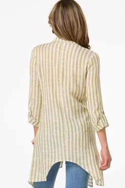 Stripe Linen Tunic