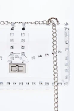 Stud Lucite Crossbody