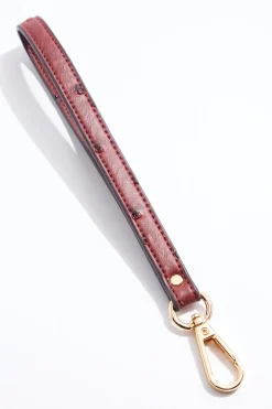 Studded Textured Wristlet Wallet