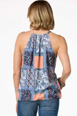 Tasseled Patchwork Tank