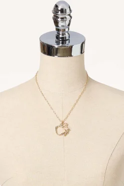 Teach Apple Pendant Necklace