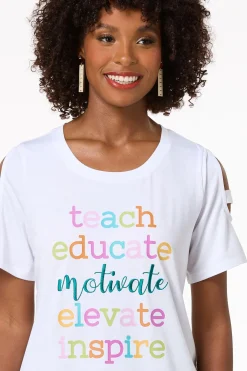 Teach Educate Motivate Tee