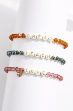 Teacher Love Dream Bracelet Set