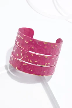 Textured Cutout Cuff Bracelet