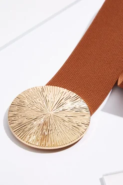 Textured Disc Stretch Belt