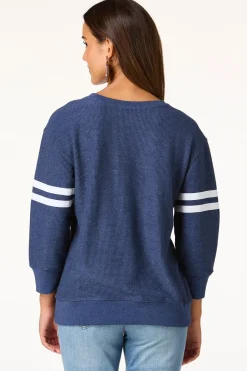 Textured Touchdown Sweatshirt