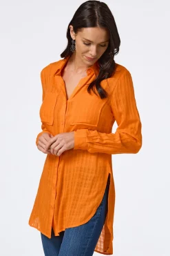 Textured Two Pocket Tunic