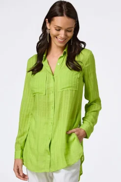 Textured Two Pocket Tunic